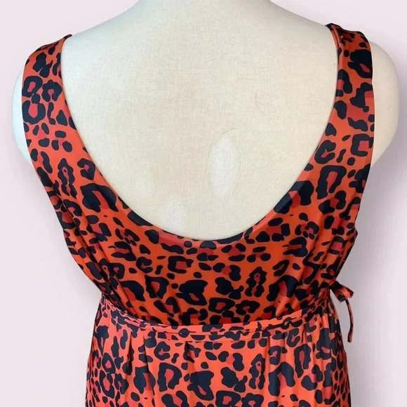 Fashion Nova One Piece Plunging Wrap Around Swimsuit Plus Size 3X Animal Print - Picture 10 of 16